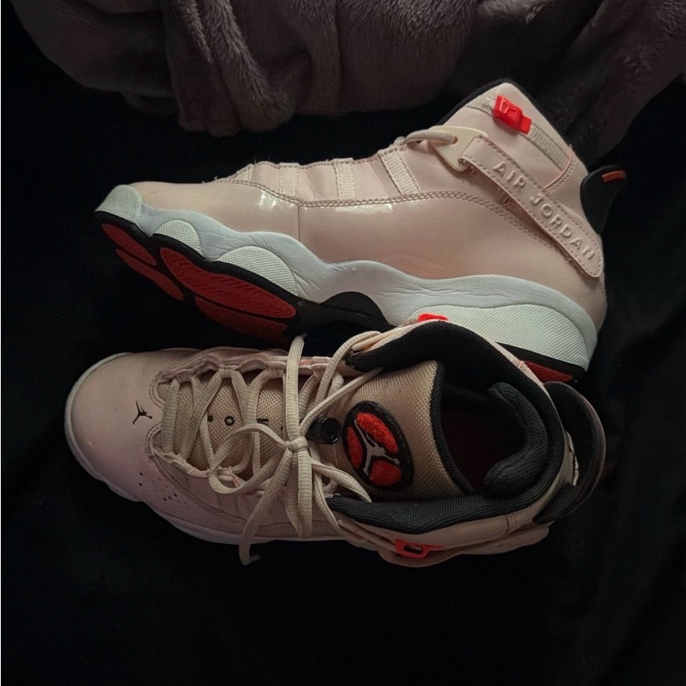 Jordan Kids Sneakers in Pink and Red